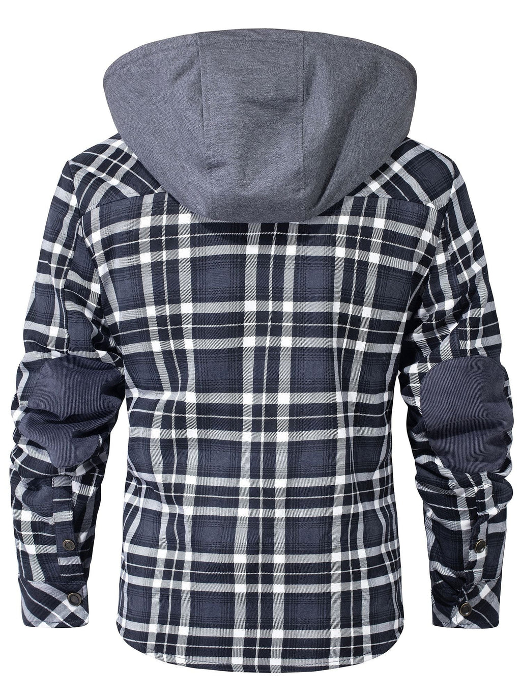Men’s Hooded Jacket | Zip-Up Pockets