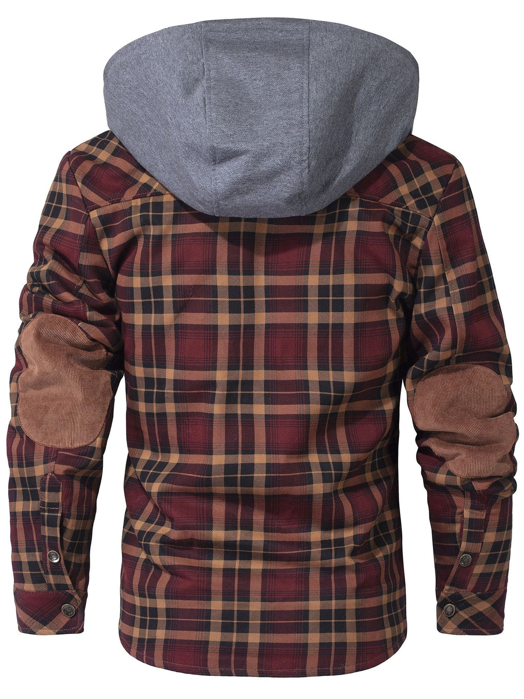 Men’s Hooded Jacket | Zip-Up Pockets
