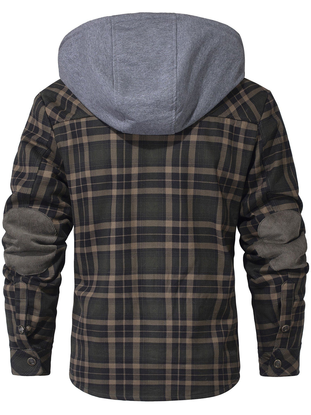 Men’s Hooded Jacket | Zip-Up Pockets