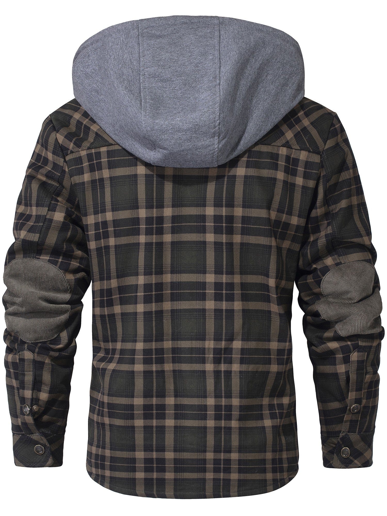 Men’s Hooded Jacket | Zip-Up Pockets