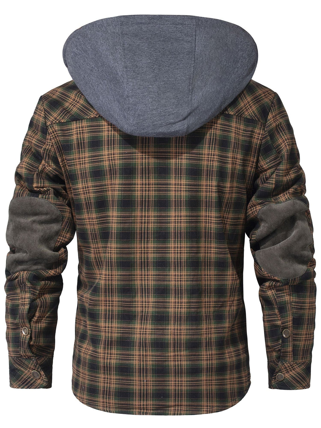 Men’s Hooded Jacket | Zip-Up Pockets