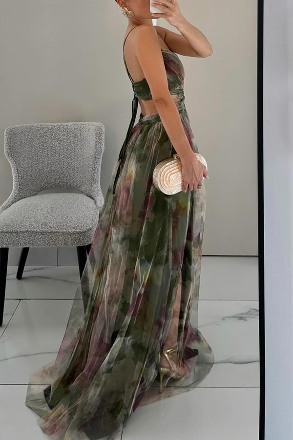 Women's Floral Dress | Maxi and V-Neck