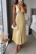 Women’s Formal Maxi Dress | Pleated