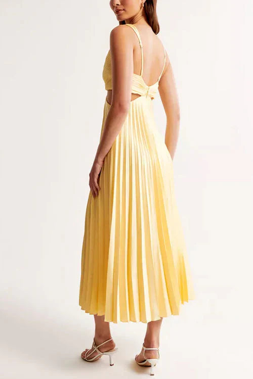 Women’s Formal Maxi Dress | Pleated