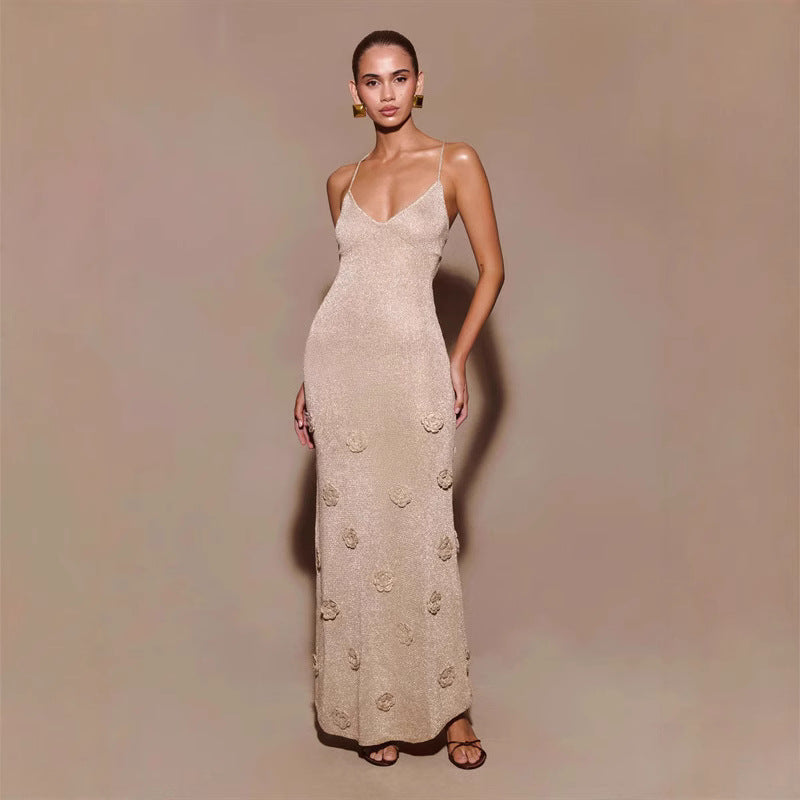 Women’s Wedding Guest Dress | Strappy Maxi