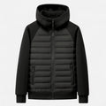 Men’s Hooded Quilted Jacket | Zip-Up and Side Pockets