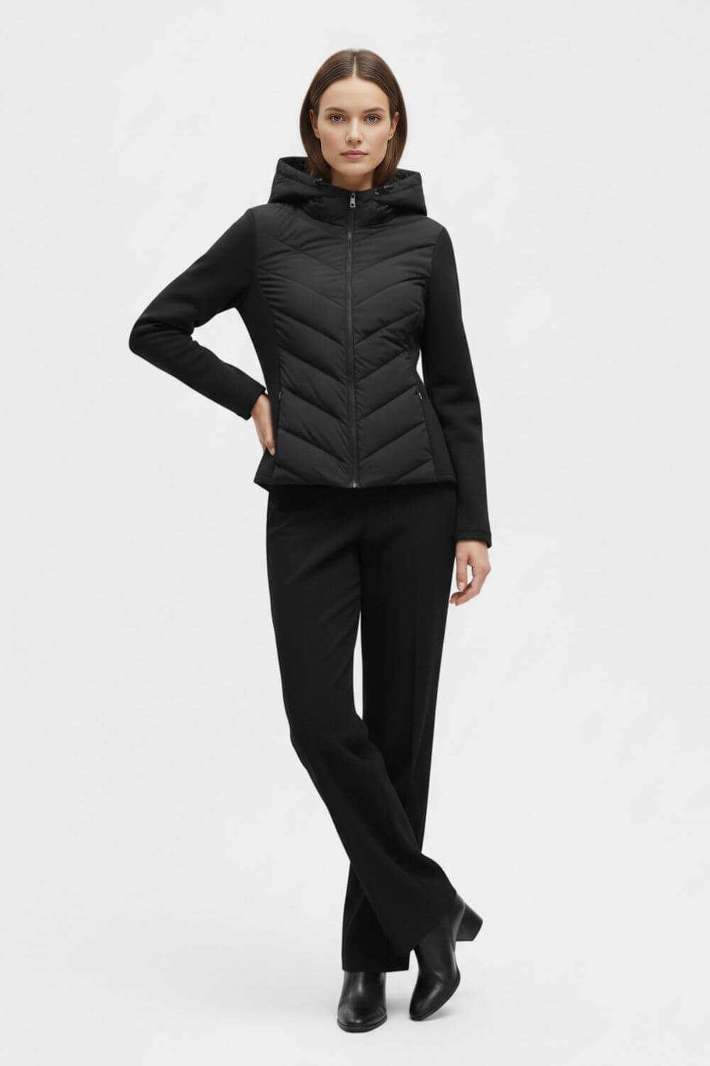 Women’s Puffer Jacket | Hooded Zip-Up