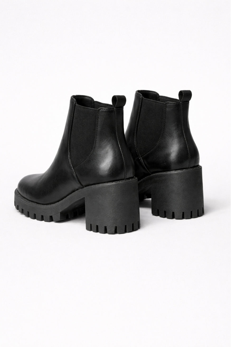 Women’s Chunky Ankle Boots | Slip On