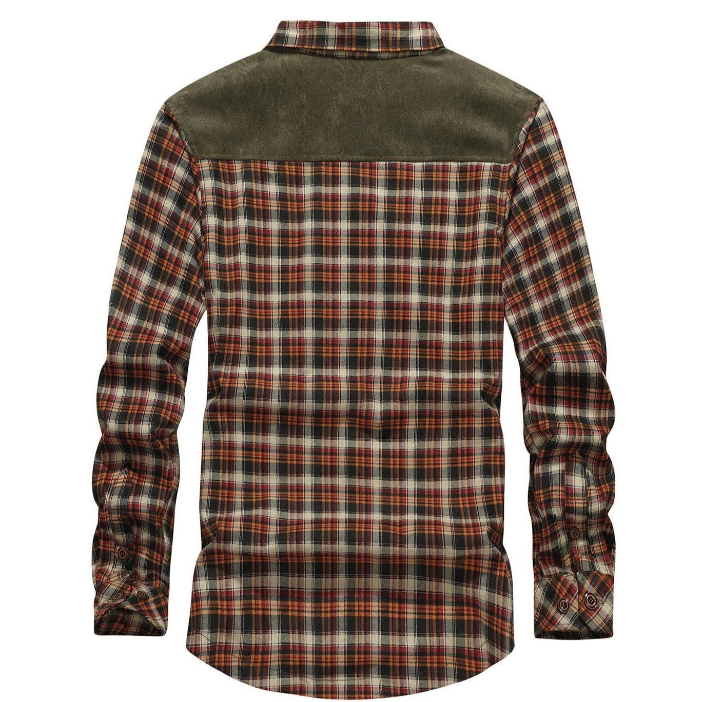 Men’s Casual Fleece Jacket | Button-Up