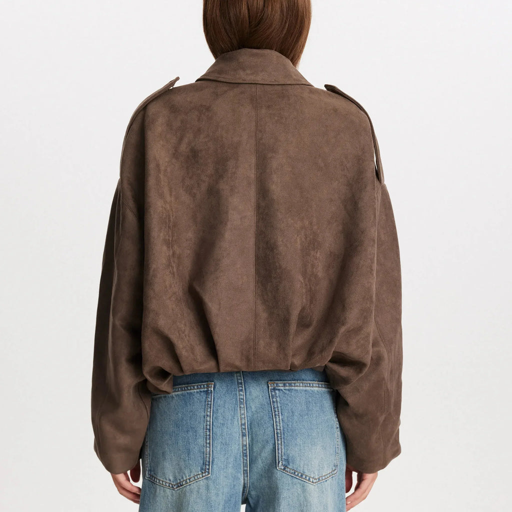 Women’s Cropped Jacket | Oversized Fit