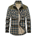 Men’s Casual Fleece Jacket | Button-Up