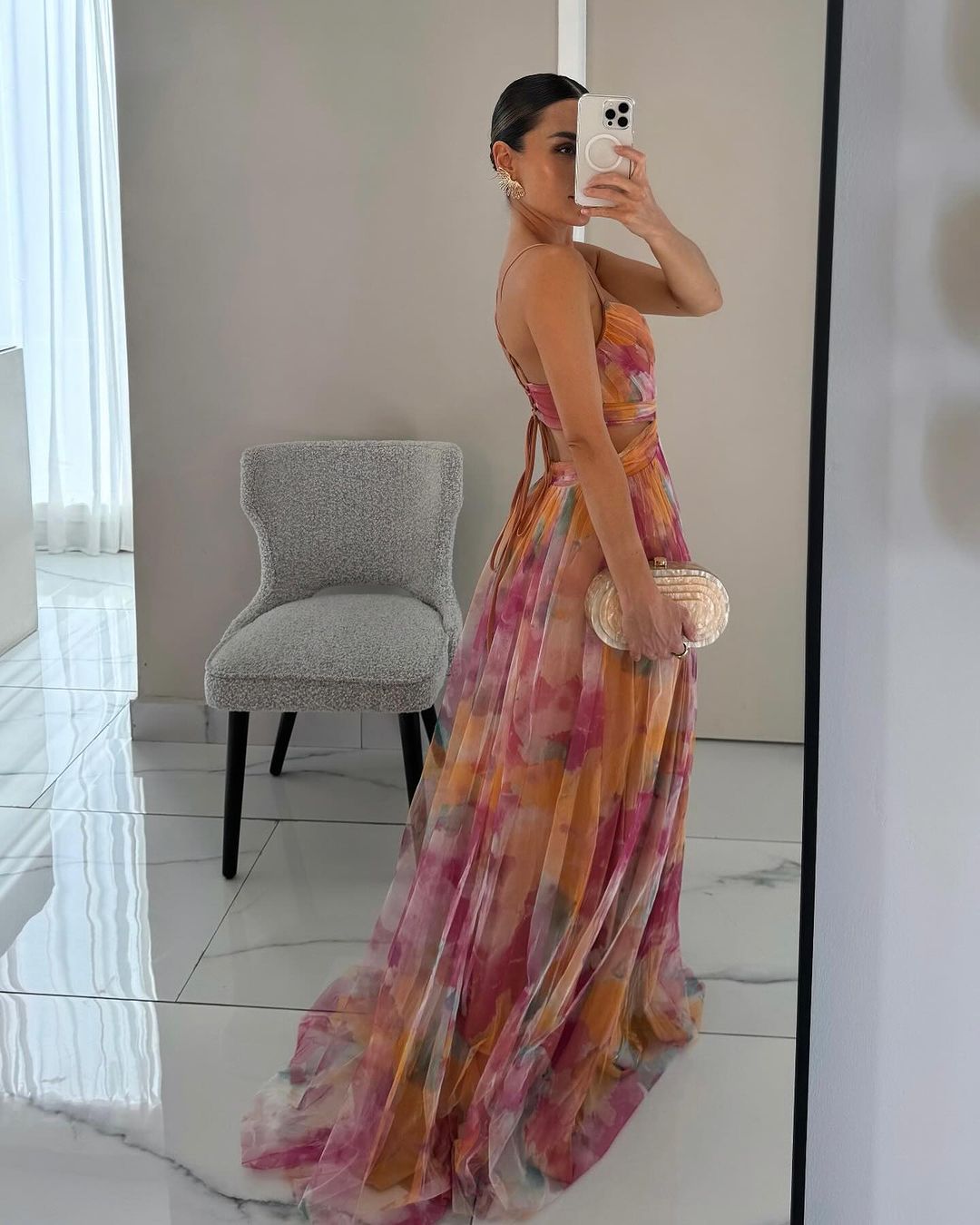 Women's Floral Dress | Maxi and V-Neck