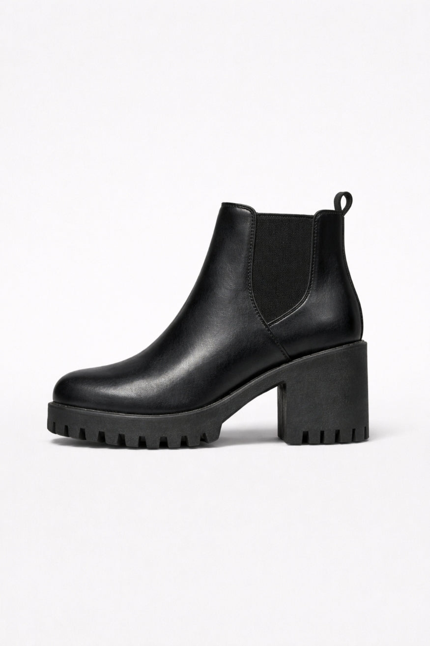 Women’s Chunky Ankle Boots | Slip On