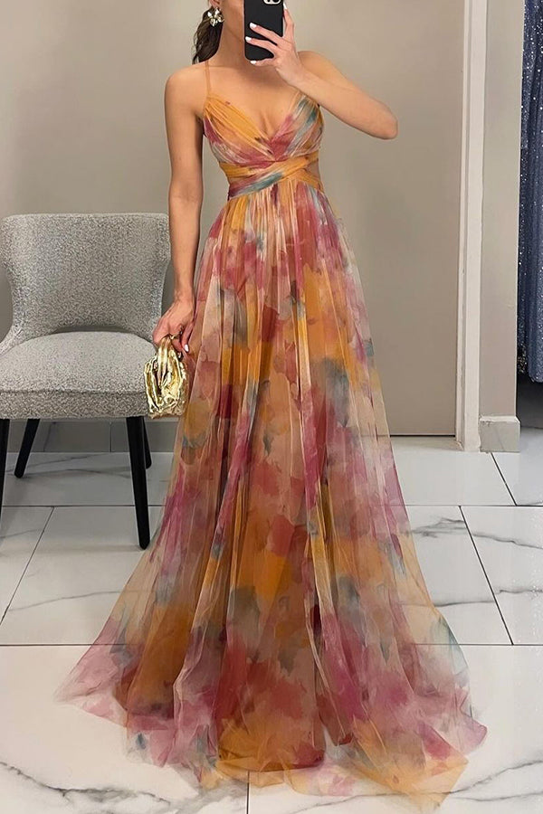 Women's Floral Dress | Maxi and V-Neck
