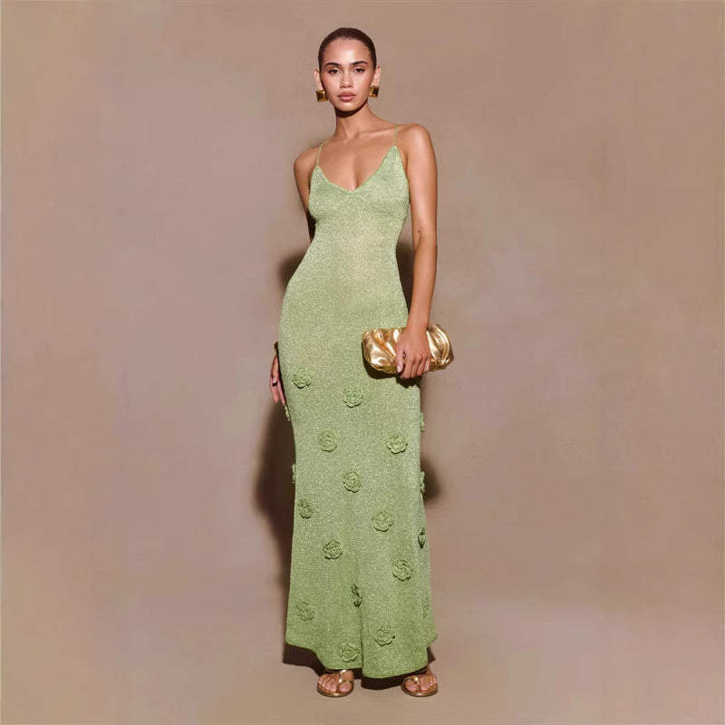 Women’s Wedding Guest Dress | Strappy Maxi