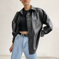 Women’s Shirt Jacket | Buttoned Pockets
