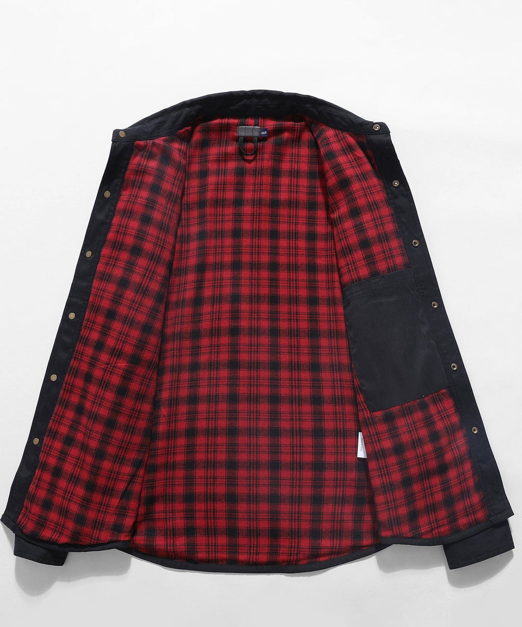 Men’s Casual Jacket | Button-Up and Pockets
