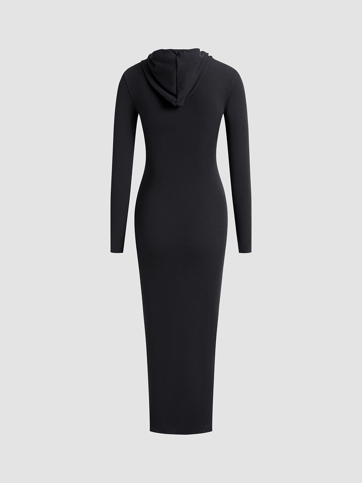 Hooded Long Sleeve Maxi Dress | Women Maxi Dress