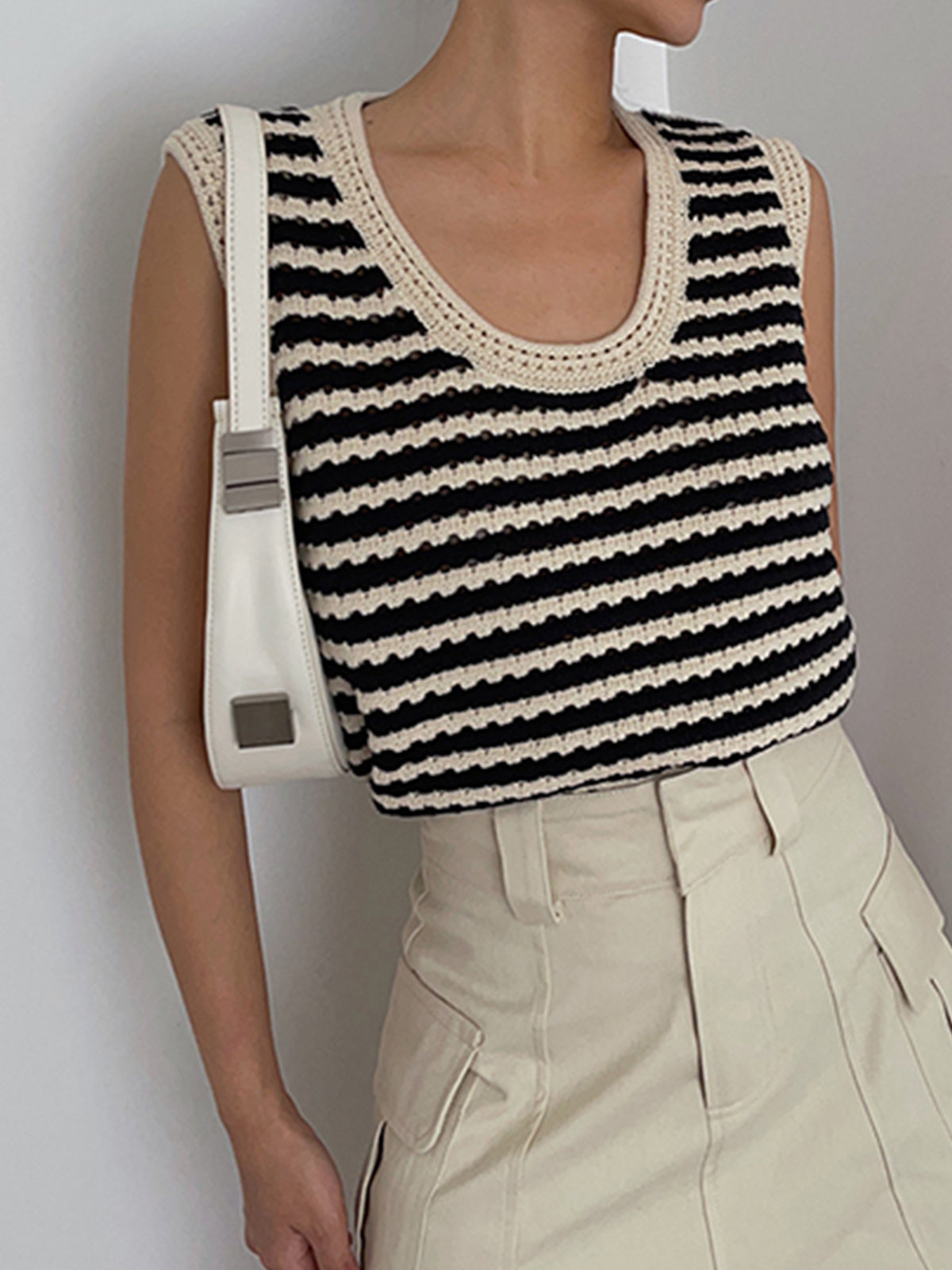 Women Sleeveless Knit Top | Casual Women Blouse