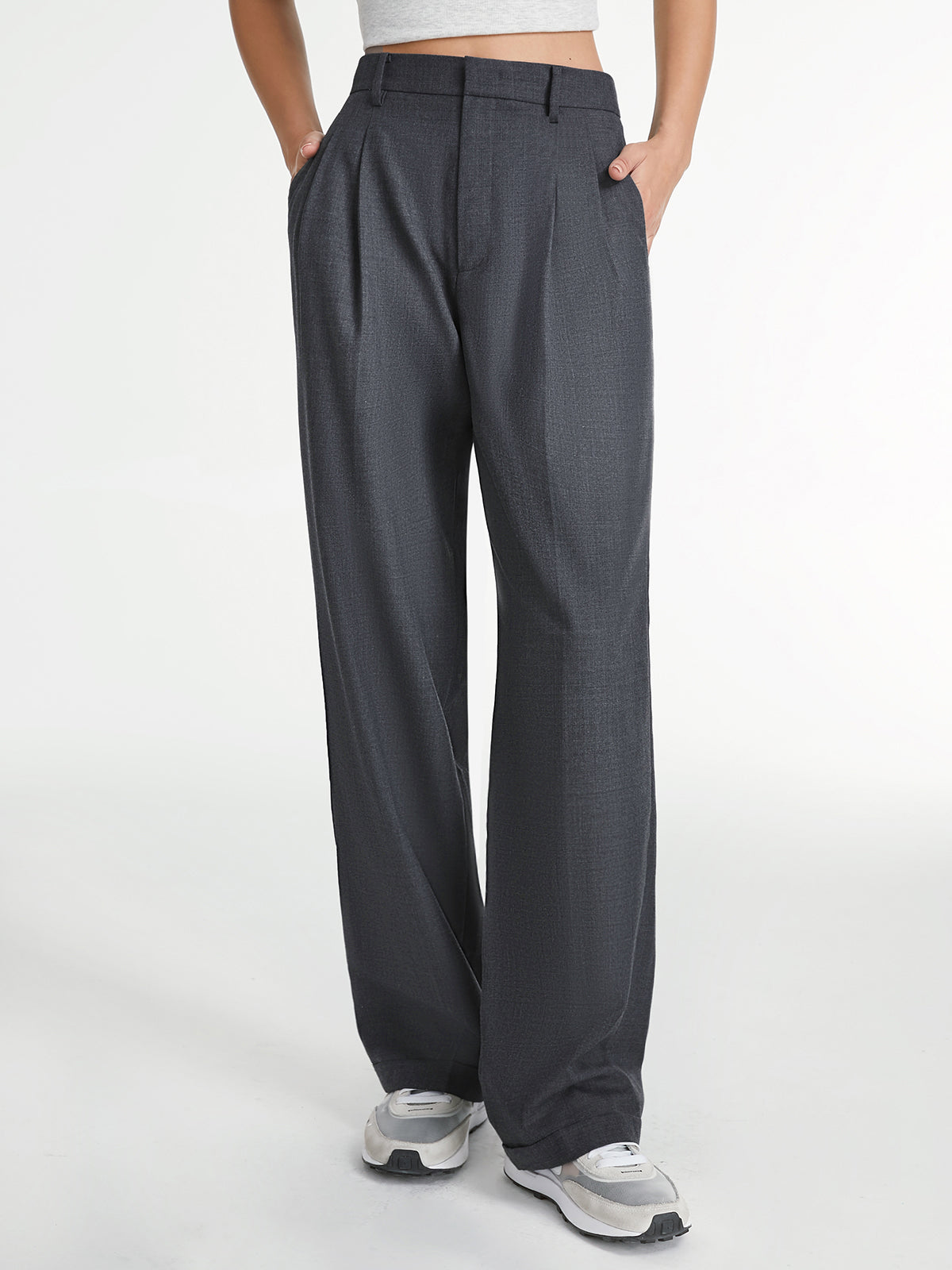 Women’s Straight Leg Dress Trousers in Tailored Style | Elegant Women Trousers