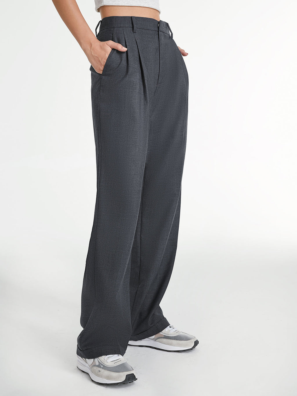 Women’s Straight Leg Dress Trousers in Tailored Style | Elegant Women Trousers