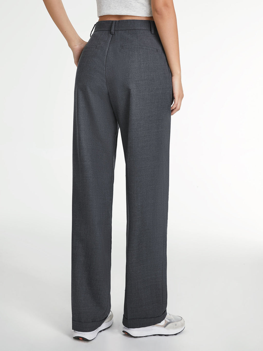 Women’s Straight Leg Dress Trousers in Tailored Style | Elegant Women Trousers