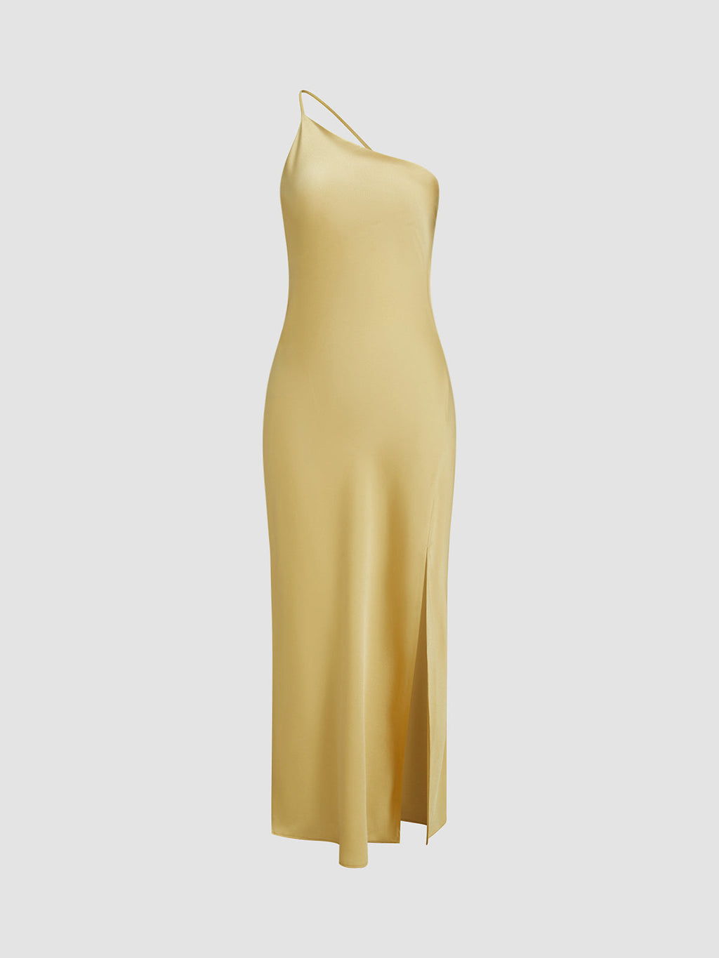 Women’s Elegant Maxi Dress in Open Back Slit Style | Wedding Guest Dress