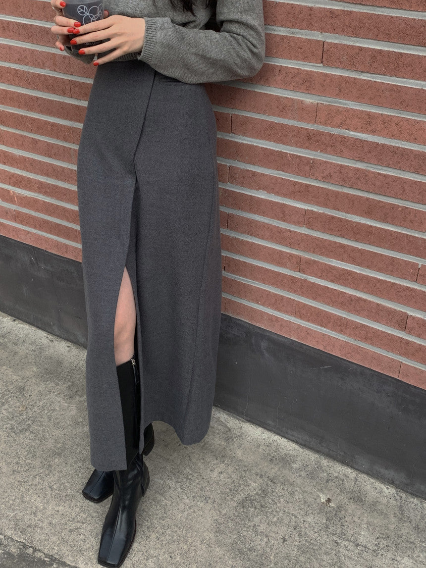 Women’s Casual Maxi Skirt | Straight Fit