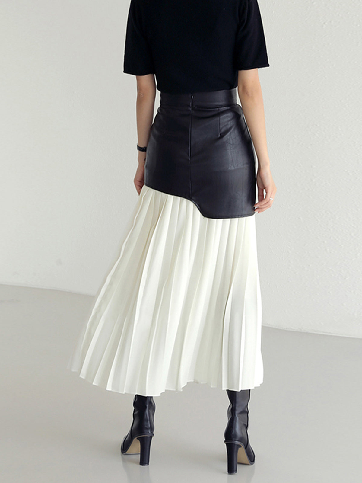 Women’s Pleated Midi Skirt | High Waist