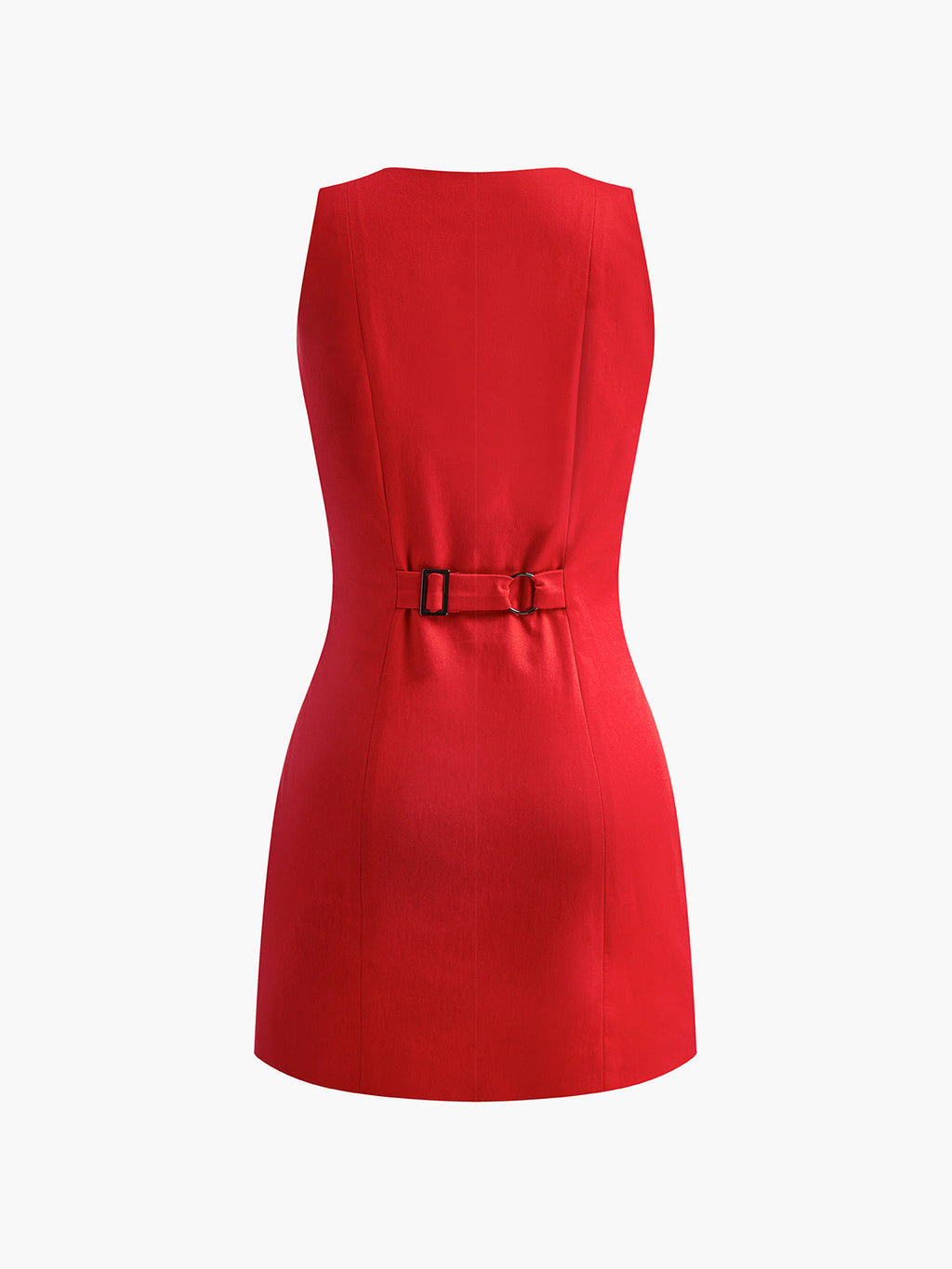 Women’s Sleeveless Button Front Summer Dress | Elegant Short Dress for Women