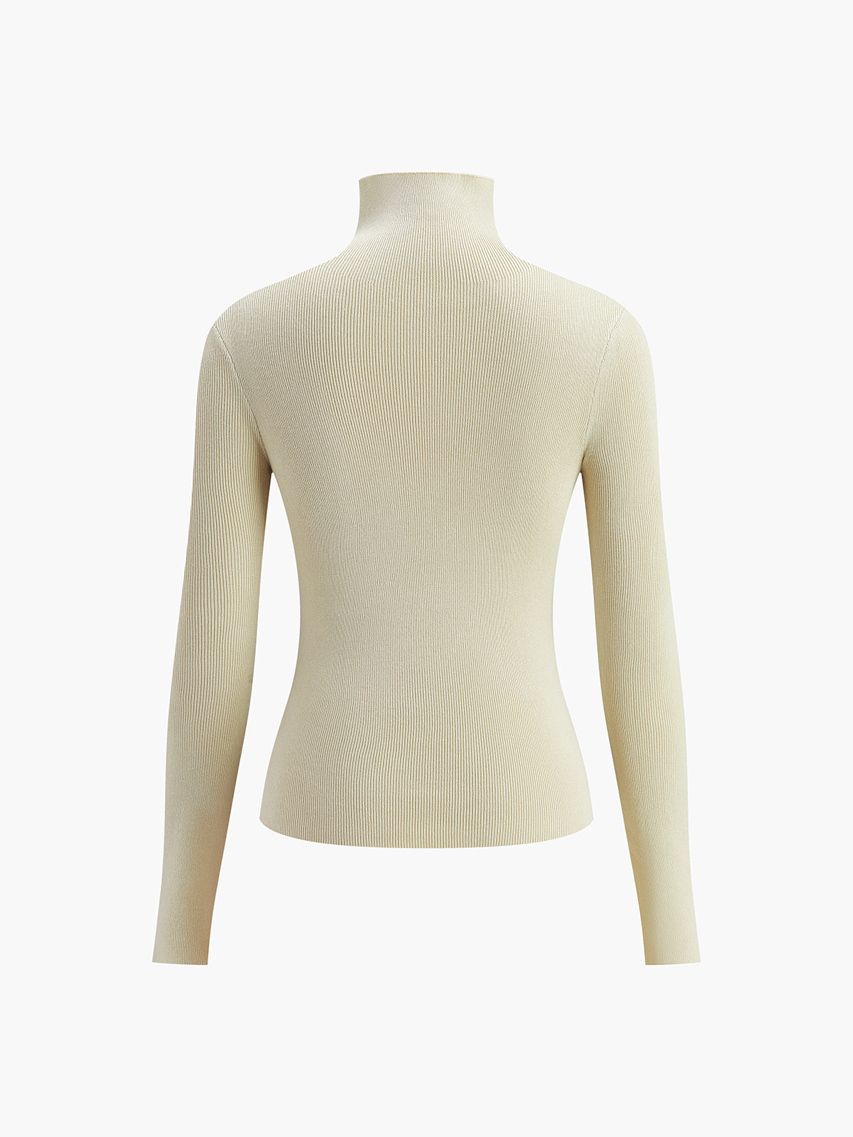 Women’s Long Sleeve Knit Top in Two Tone Slim Fit | Classic Women Blouse