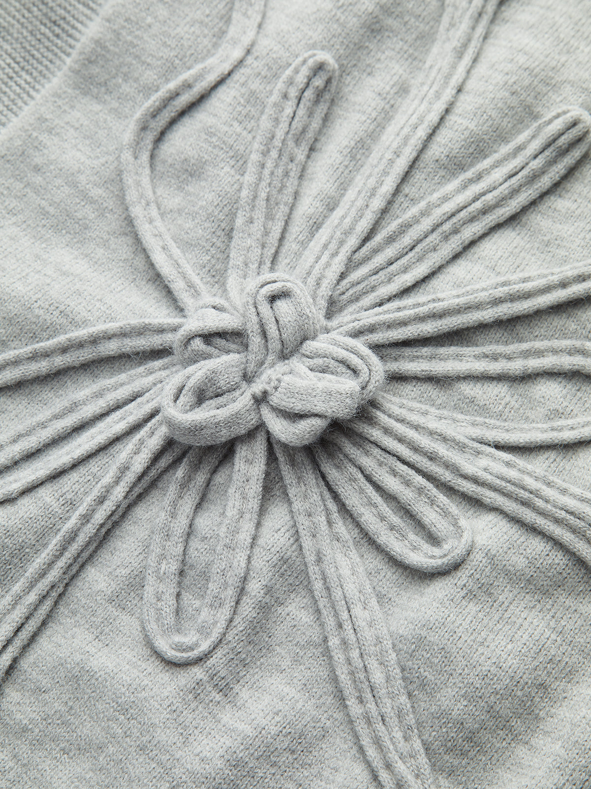 Women’s Flower Appliqué Knit Top in Cap Sleeve Style | Women Short Sleeve Top