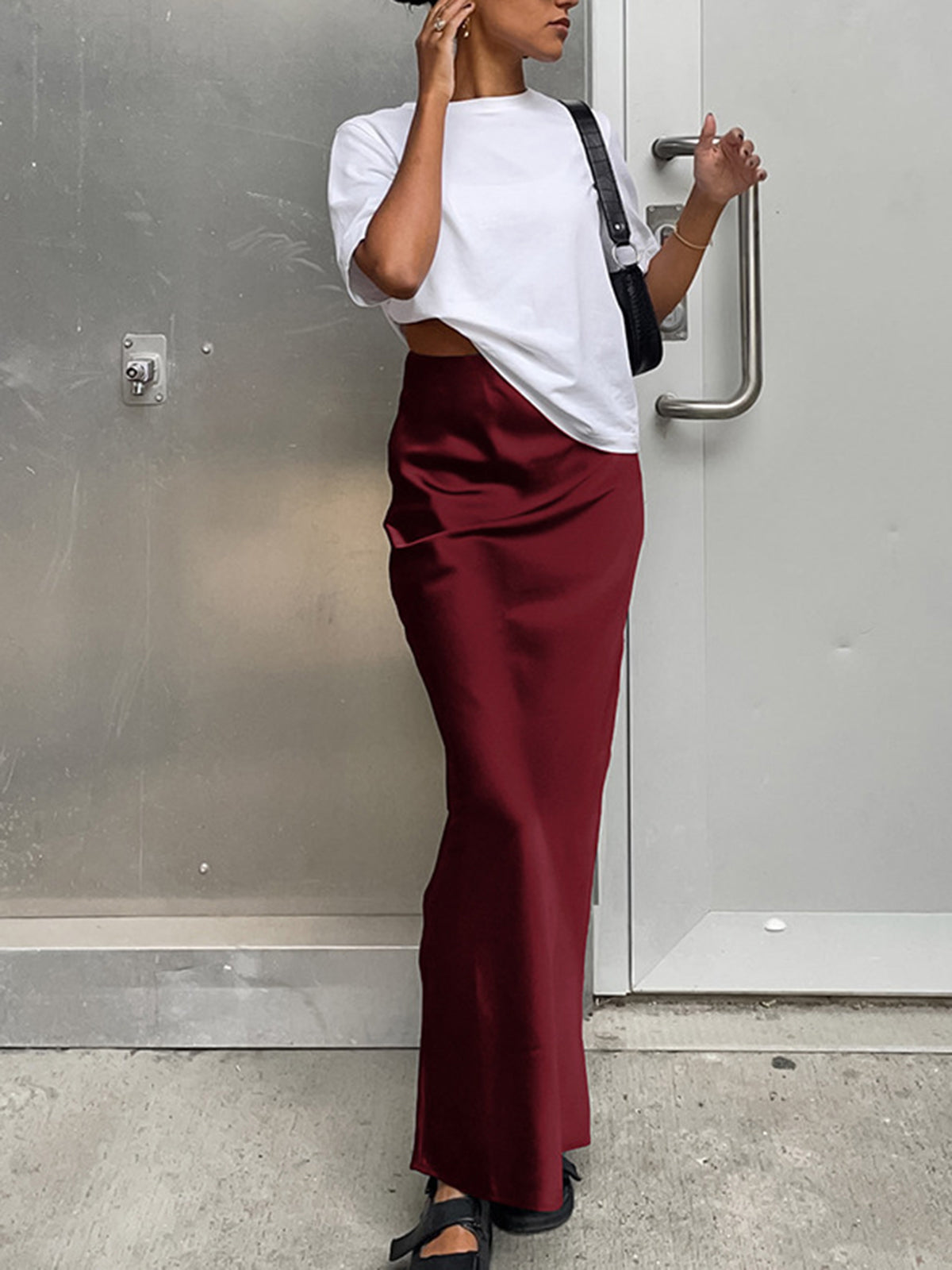 Women’s Casual Maxi Skirt | High Waist
