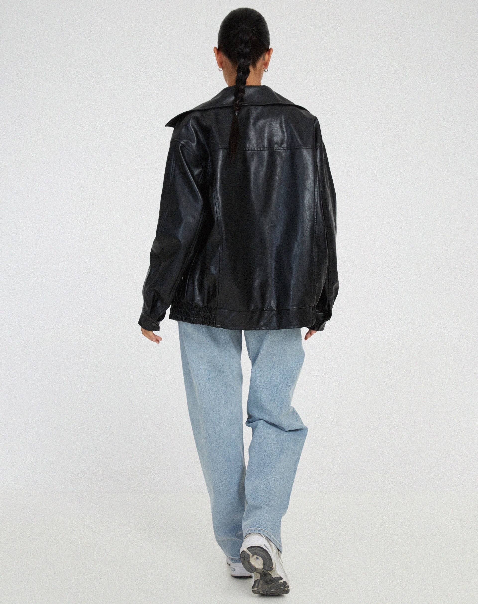 Women’s Oversized Bomber Jacket | Zip-Up