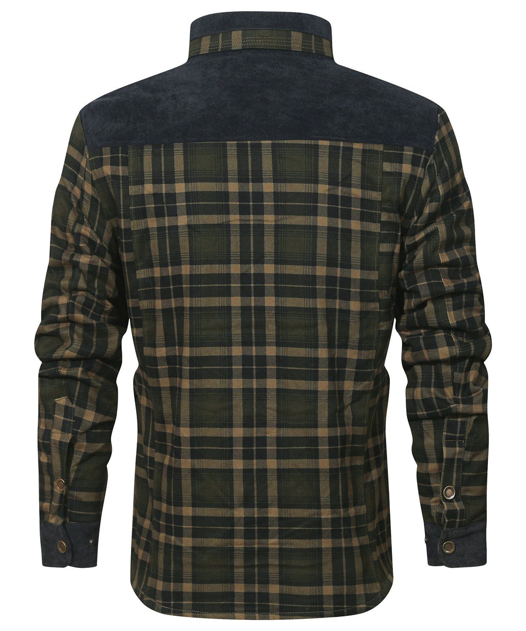 Men’s Casual Jacket | Button-Up Pockets