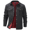 Men’s Casual Jacket | Button-Up and Pockets
