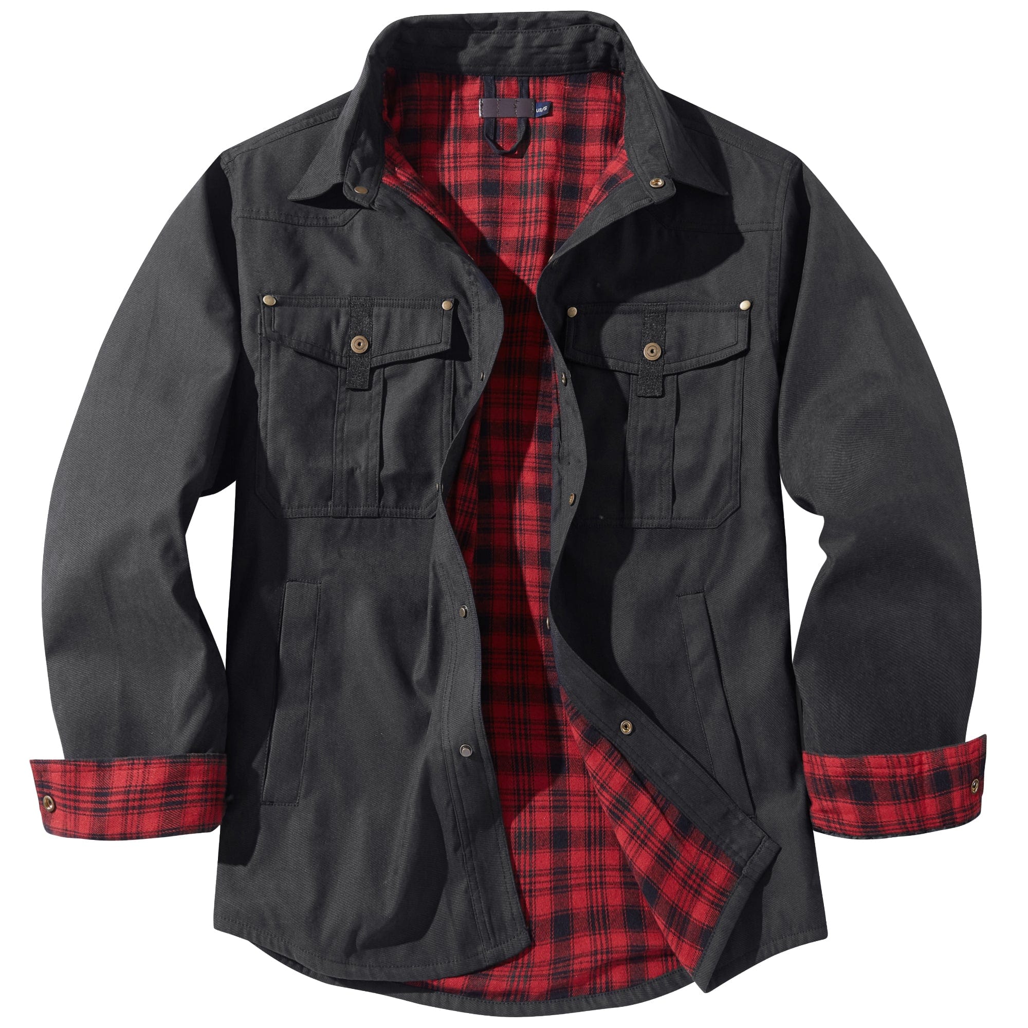 Men’s Casual Jacket | Button-Up and Pockets