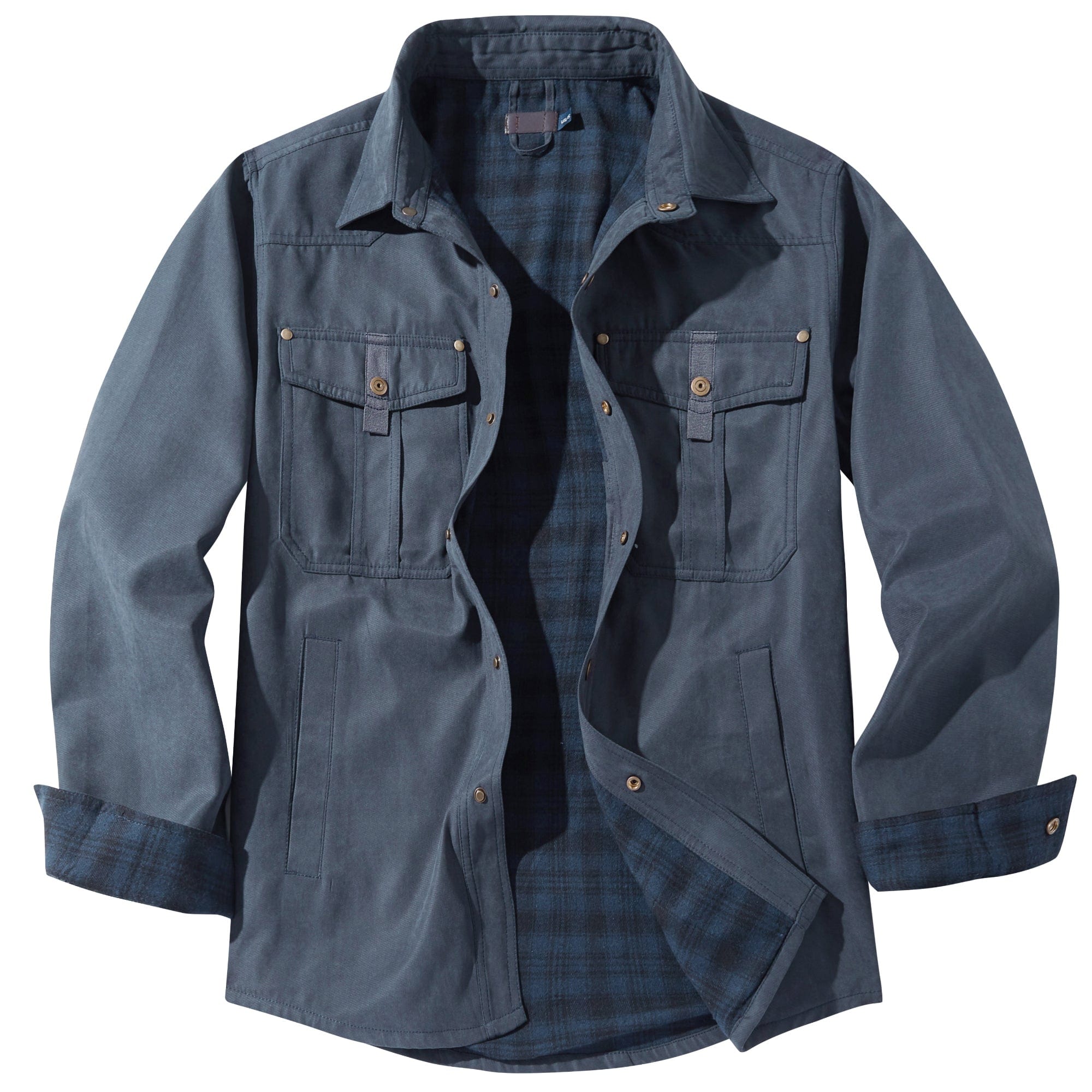 Men’s Casual Jacket | Button-Up and Pockets