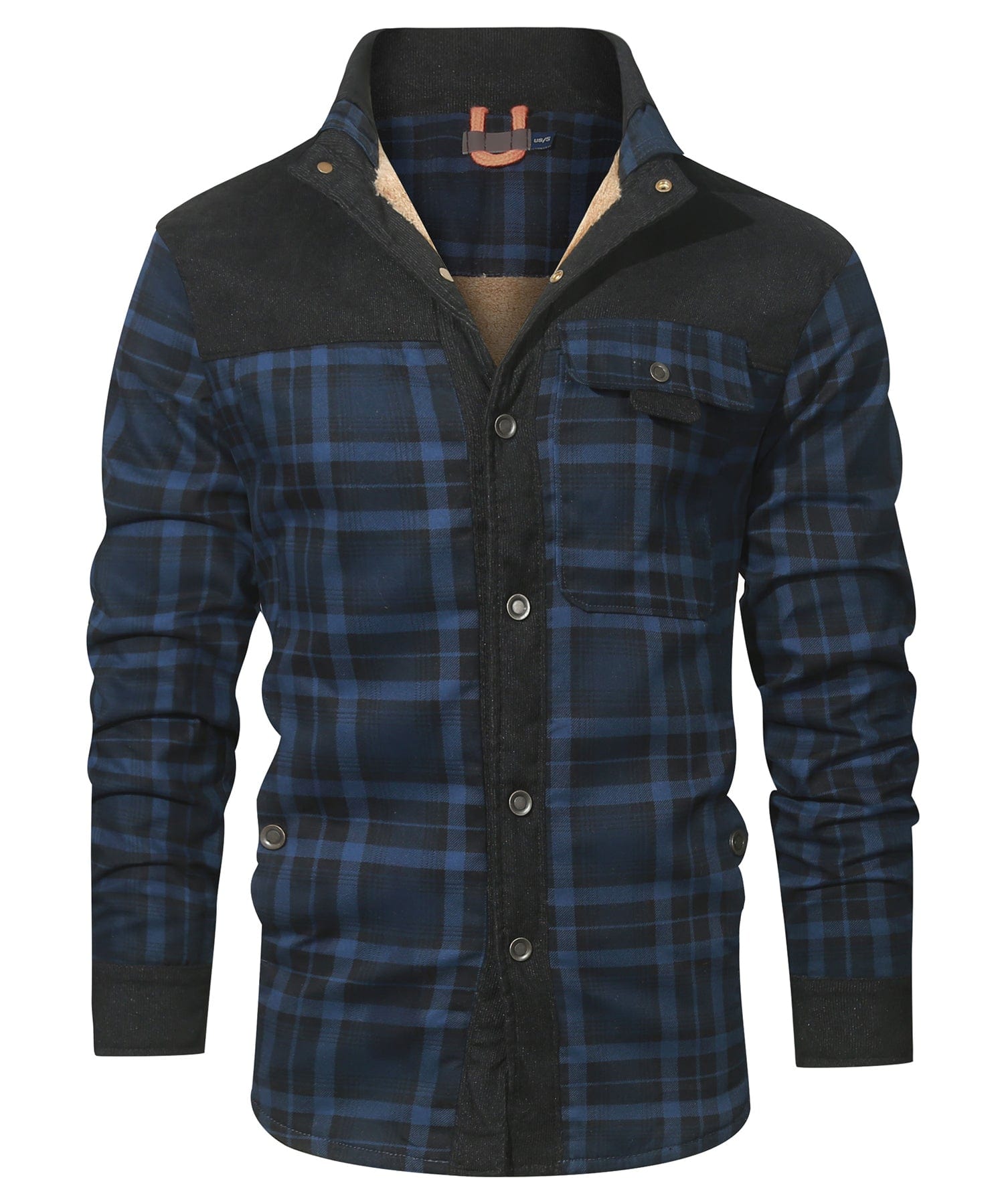 Men’s Casual Jacket | Button-Up Pockets