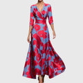 Women’s Wedding Guest Dress | V-Neck Maxi