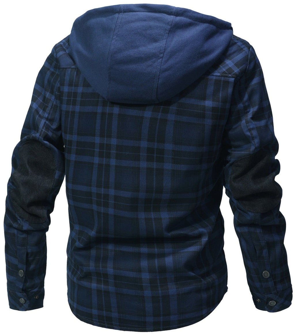 Men’s Hooded Jacket | Zip-Up Pockets