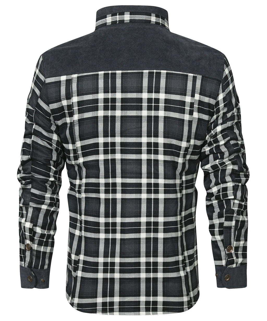 Men’s Casual Jacket | Button-Up Pockets