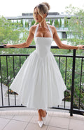 Women’s Wedding Guest Dress with Halter Neck | Midi