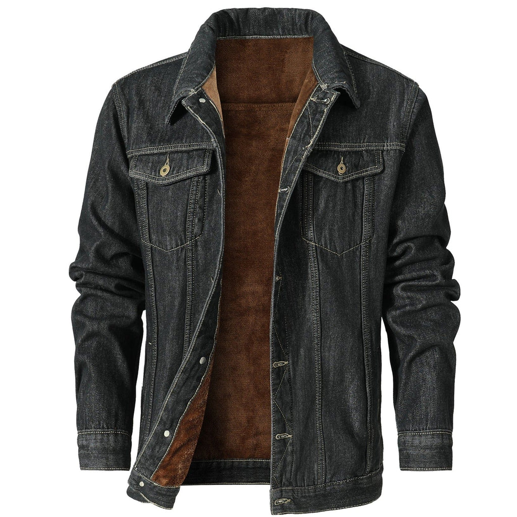 Men’s Denim Jacket | Button Up Pockets