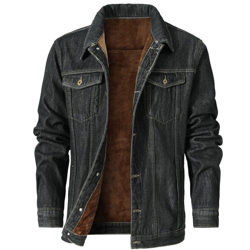 Men’s Denim Jacket | Button Up Pockets