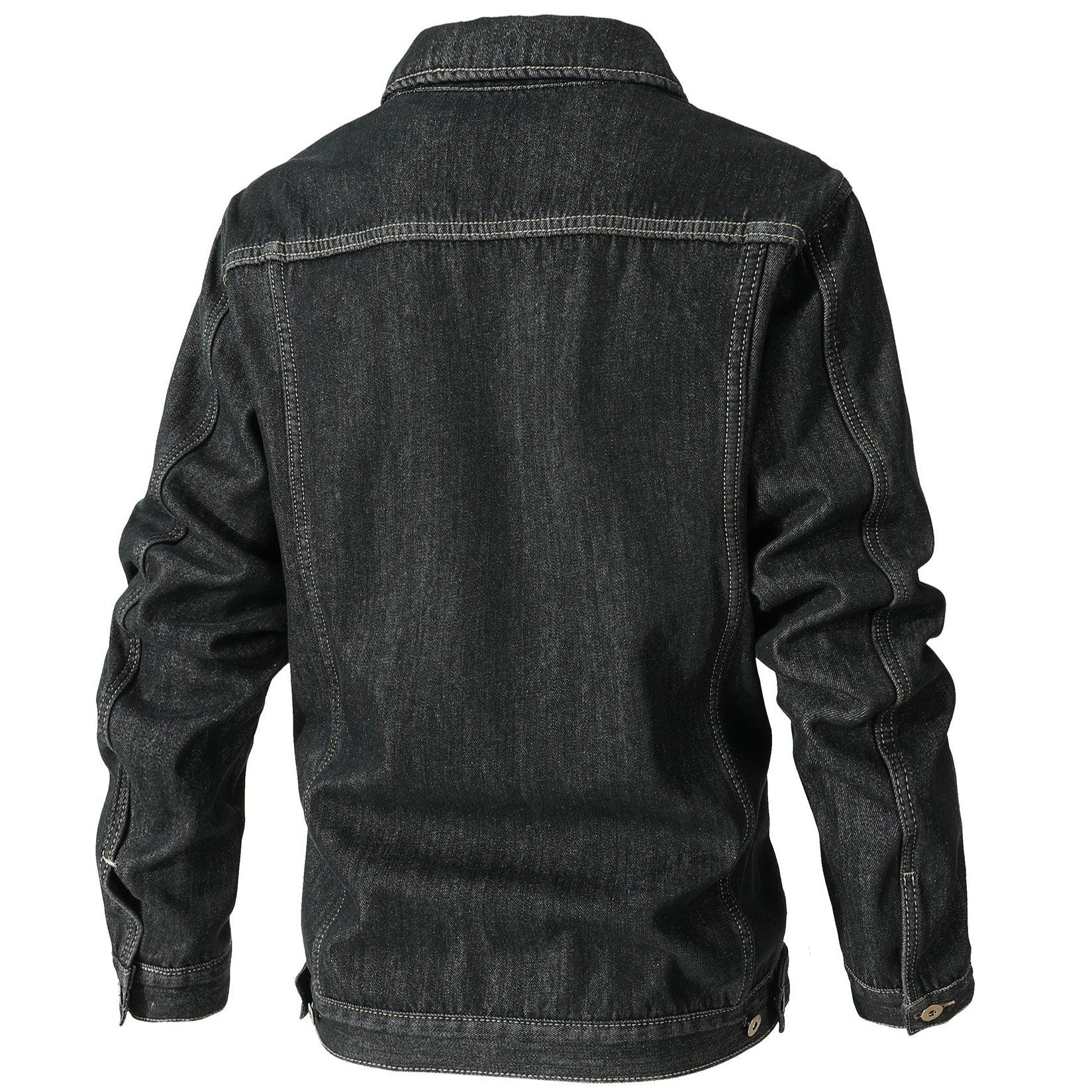 Men’s Denim Jacket | Button Up Pockets