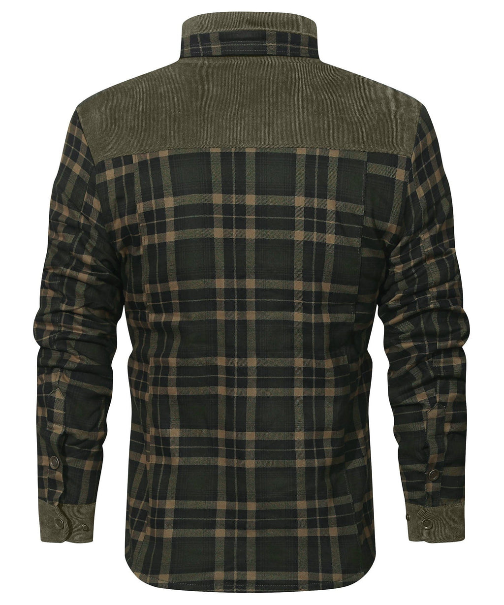 Men’s Casual Jacket | Button-Up Pockets