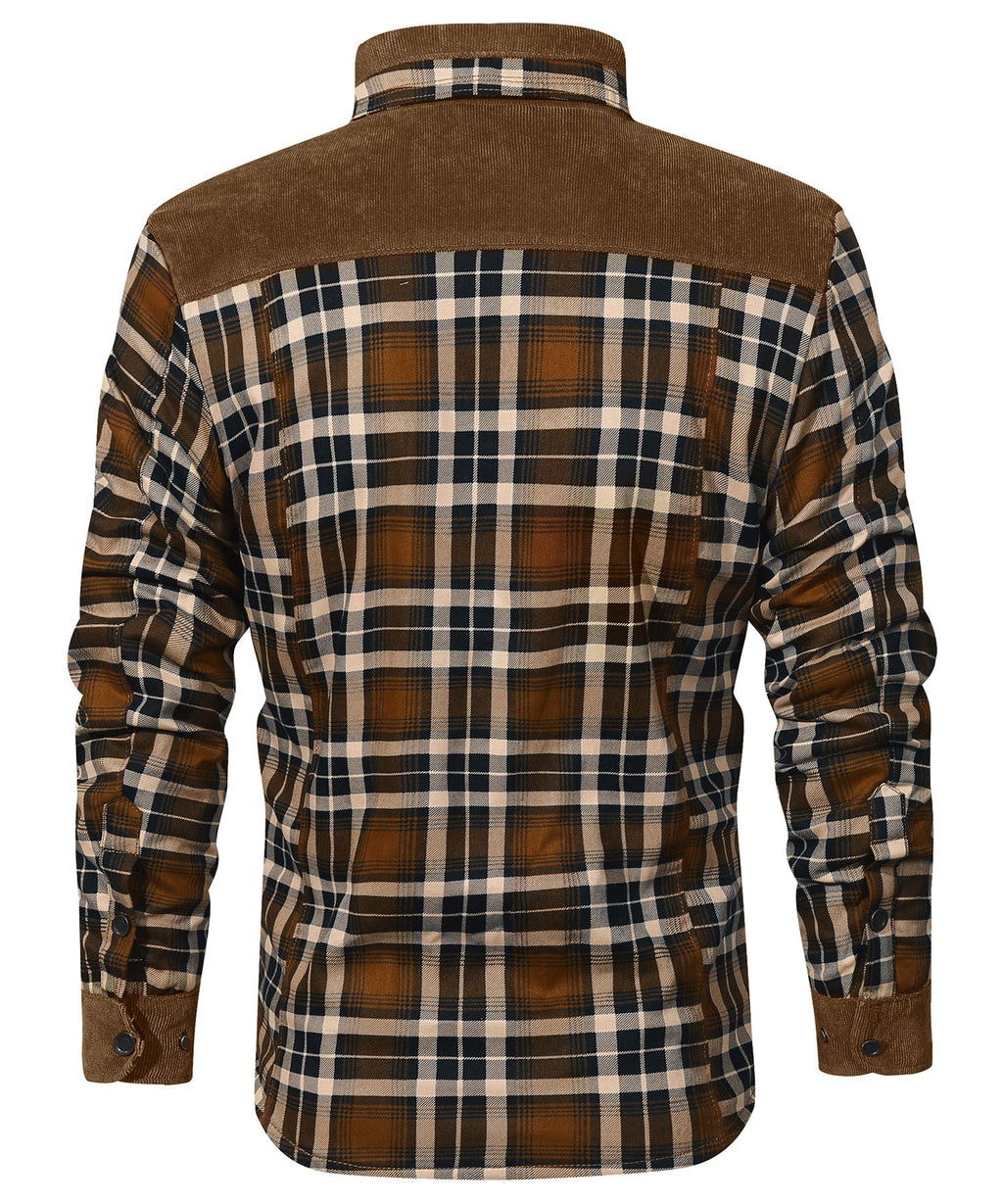 Men’s Casual Jacket | Button-Up Pockets