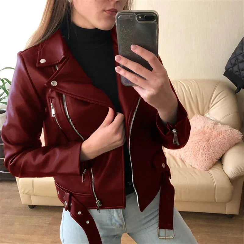 Women’s Cropped Jacket | Zip-Up Pockets