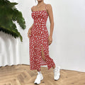 Women’s Floral Cami Midi Dress in Summer Style | Elegant Summer Dress